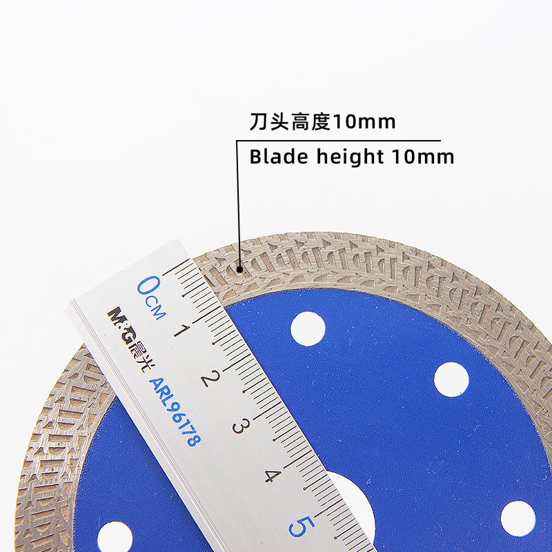 105mm Blue K-Wave Ceramic Blade – Custom Colours