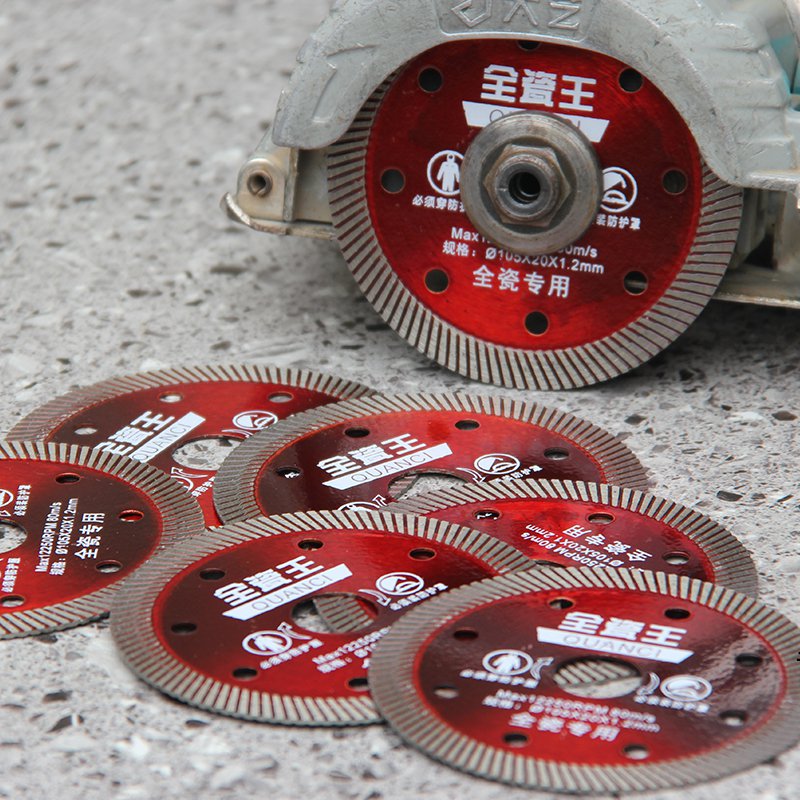 105mm 108-Tooth Small Ripple Ceramic Tile Blade