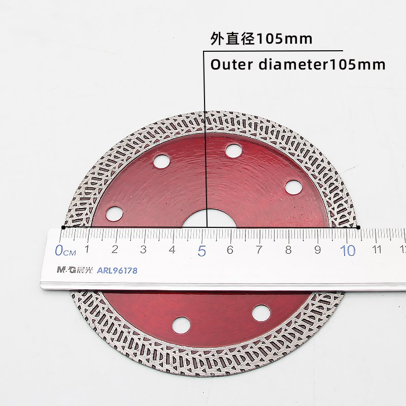 105mm K-Wave Ceramic Blade – Transparent Red