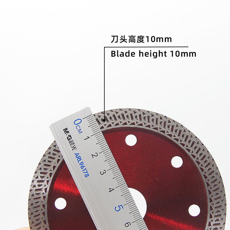 105mm K-Wave Ceramic Blade – Transparent Red