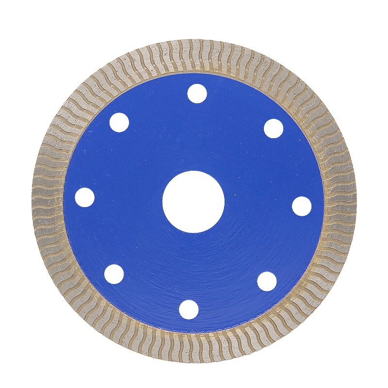 105mm Blue Wave Rim Ceramic Tile Blade