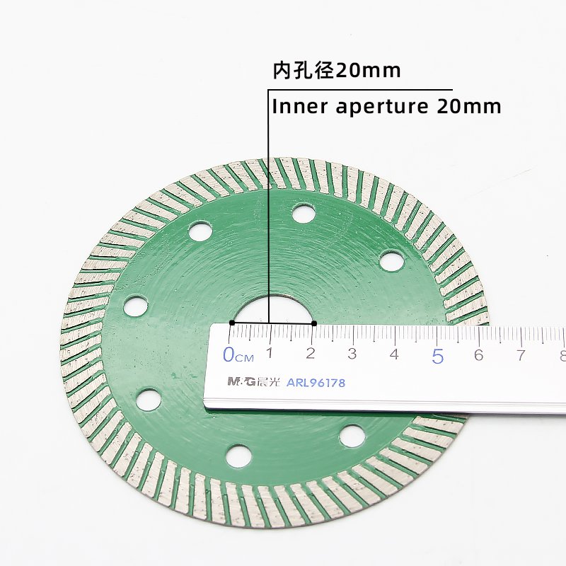 105mm 72-Tooth Corrugated Ceramic Tile Blade