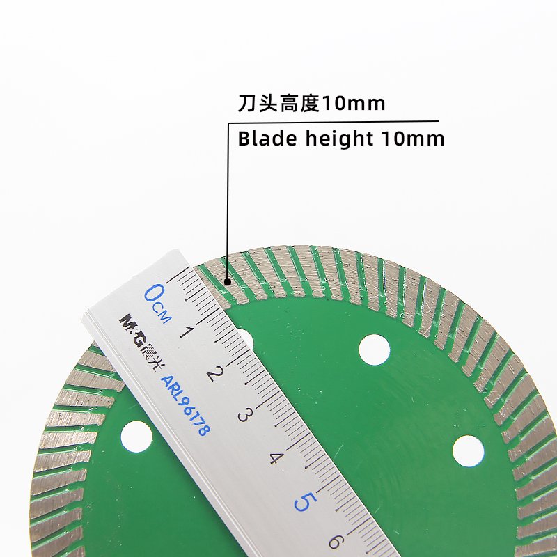 105mm 72-Tooth Corrugated Ceramic Tile Blade