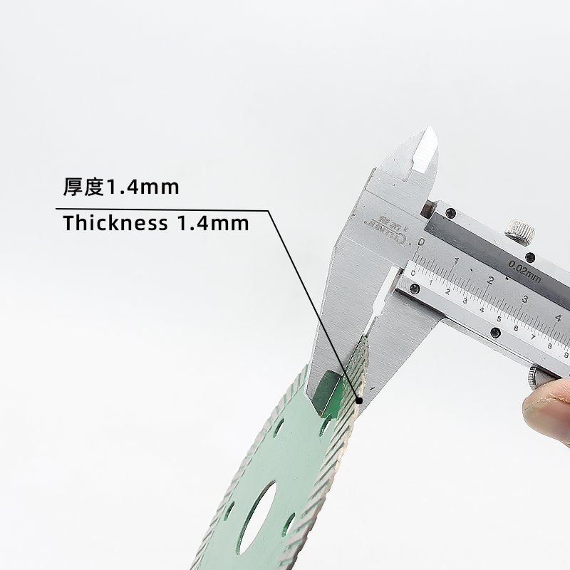 105mm 72-Tooth Corrugated Ceramic Tile Blade