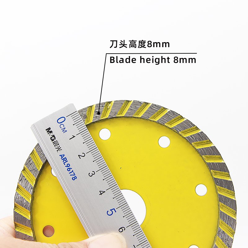 110mm Diamond Cutting & Grinding Blade – 5mm Thickness