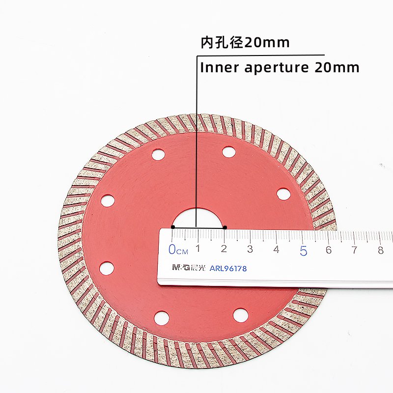 110mm 72-Tooth Corrugated Ceramic Cutting Blade