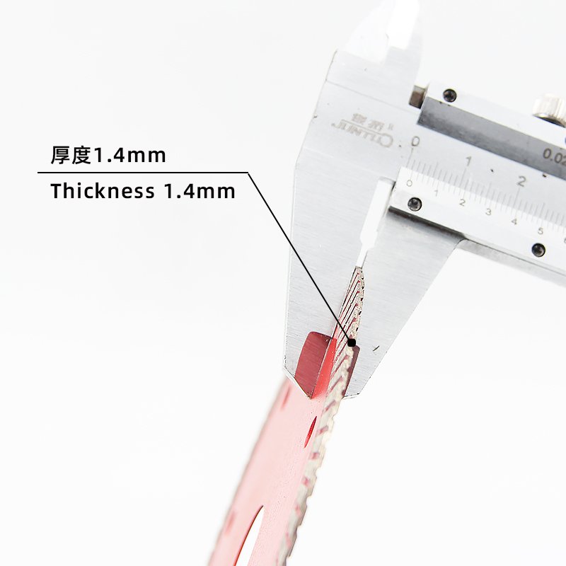 110mm 72-Tooth Corrugated Ceramic Cutting Blade