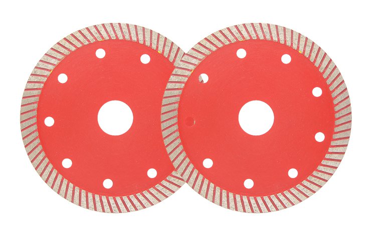 110mm 72-Tooth Corrugated Ceramic Cutting Blade