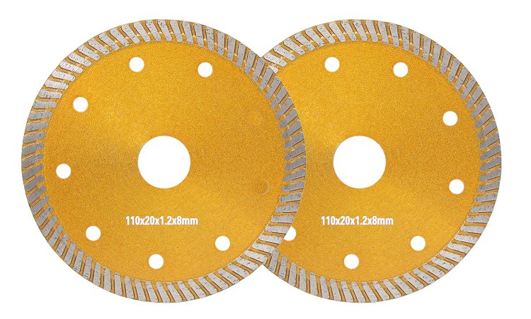 110mm Corrugated Continuous Rim Stone Blade