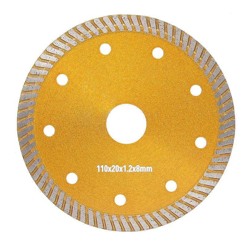 110mm Corrugated Continuous Rim Stone Blade