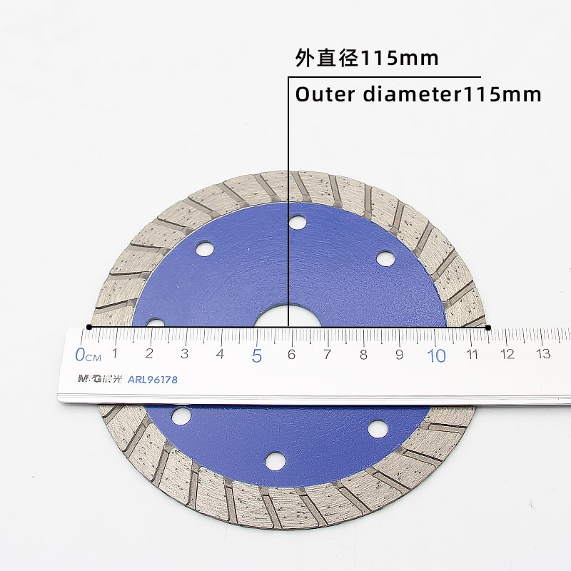 110mm 30-Tooth Corrugated Stone Cutting Blade