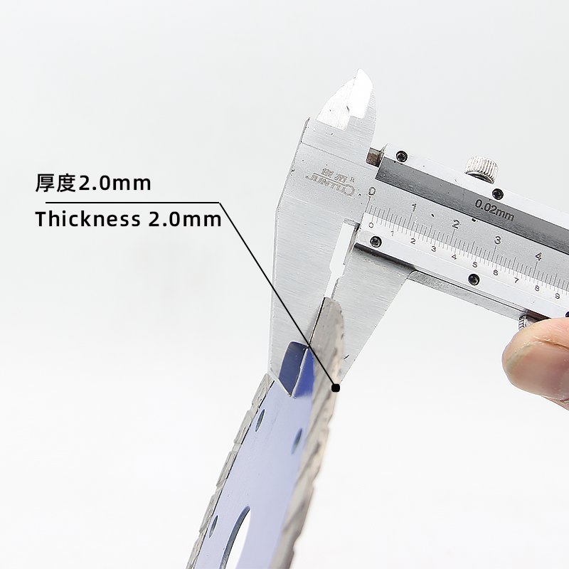 110mm 30-Tooth Corrugated Stone Cutting Blade