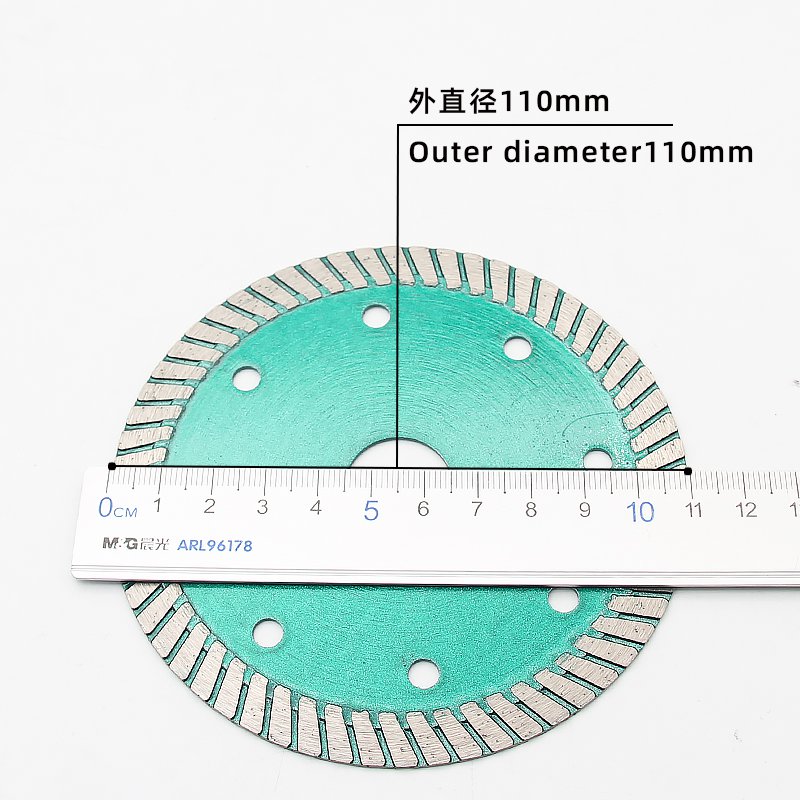 110mm Corrugated Ceramic Blade – 1.1mm Thickness