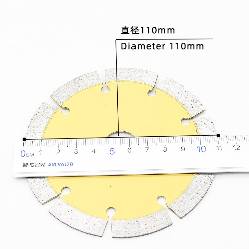 110mm Dry Cutting Diamond Blade for Stone