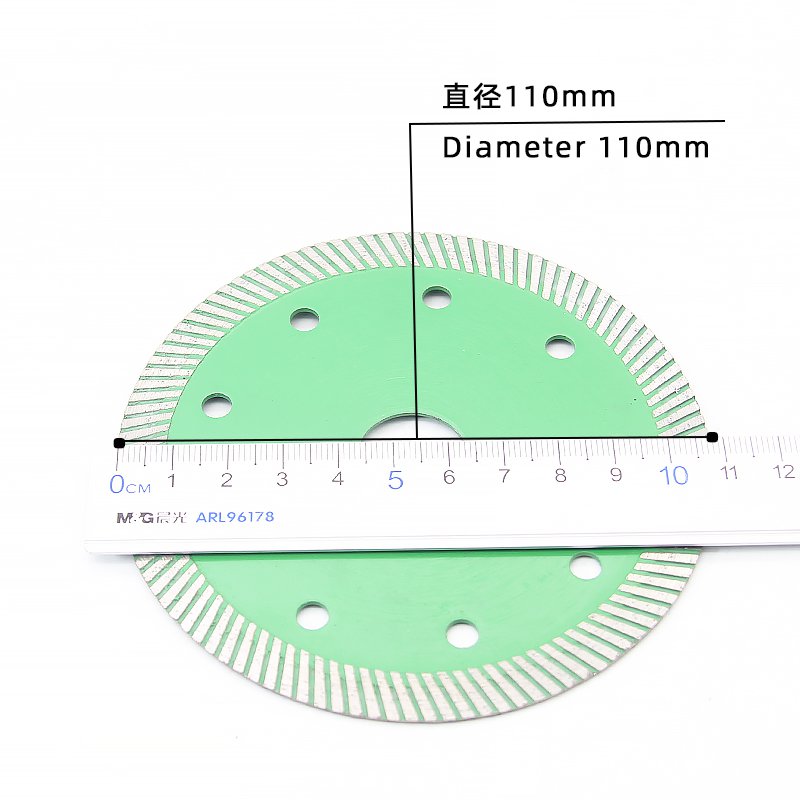 110mm Corrugated Ceramic Blade – 1.2mm Thickness