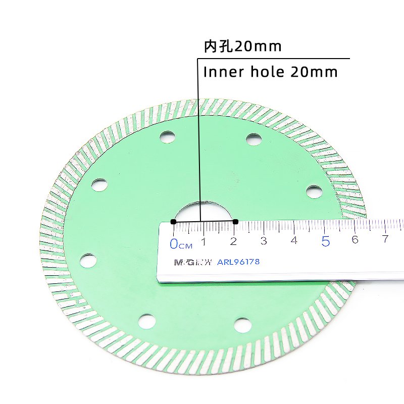 110mm Corrugated Ceramic Blade – 1.2mm Thickness