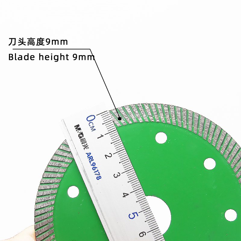 110mm Corrugated Ceramic Blade – 1.2mm Thickness