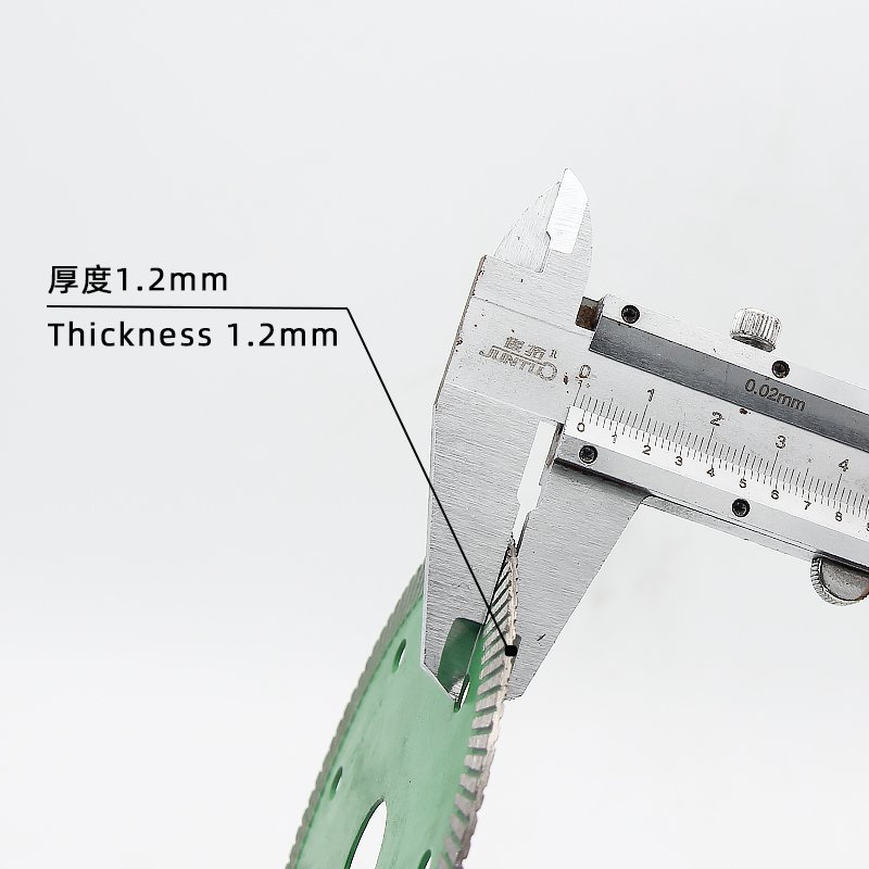 110mm Corrugated Ceramic Blade – 1.2mm Thickness