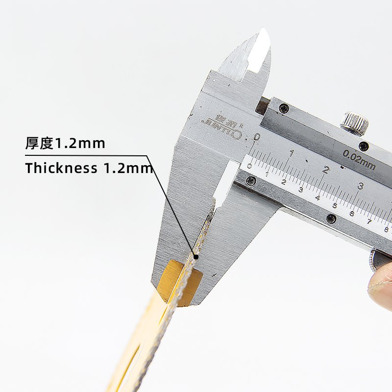 110mm Yellow Small Corrugated Tile Blade