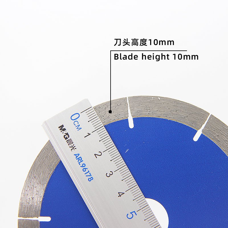 110mm Blue U-Tooth Ceramic Chamfering Blade