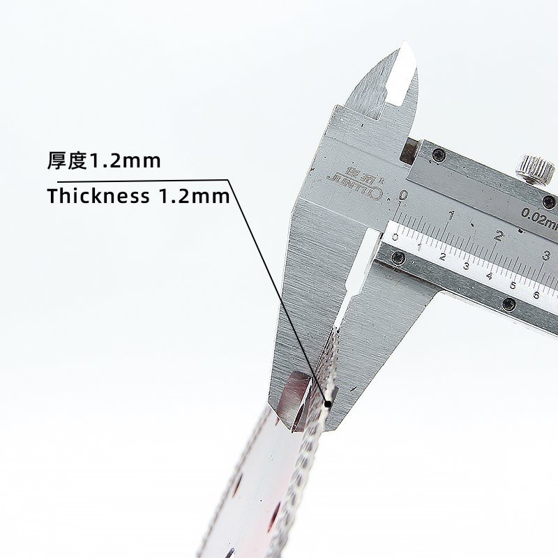 115mm Transparent Red Ceramic Tile Blade