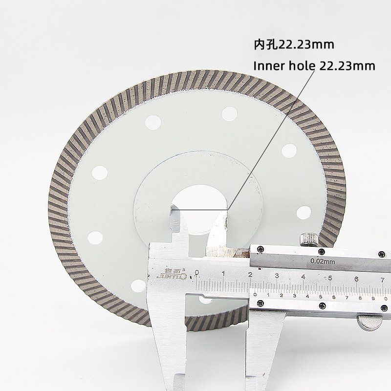 115mm Small Corrugated Reinforced Flange Tile Blade