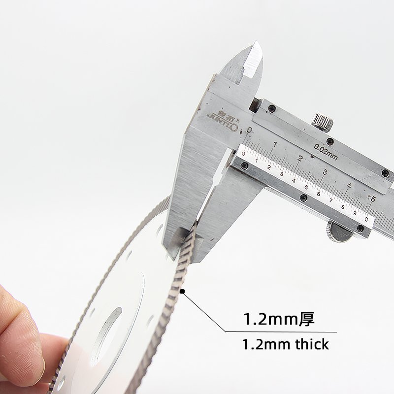 115mm Small Corrugated Reinforced Flange Tile Blade