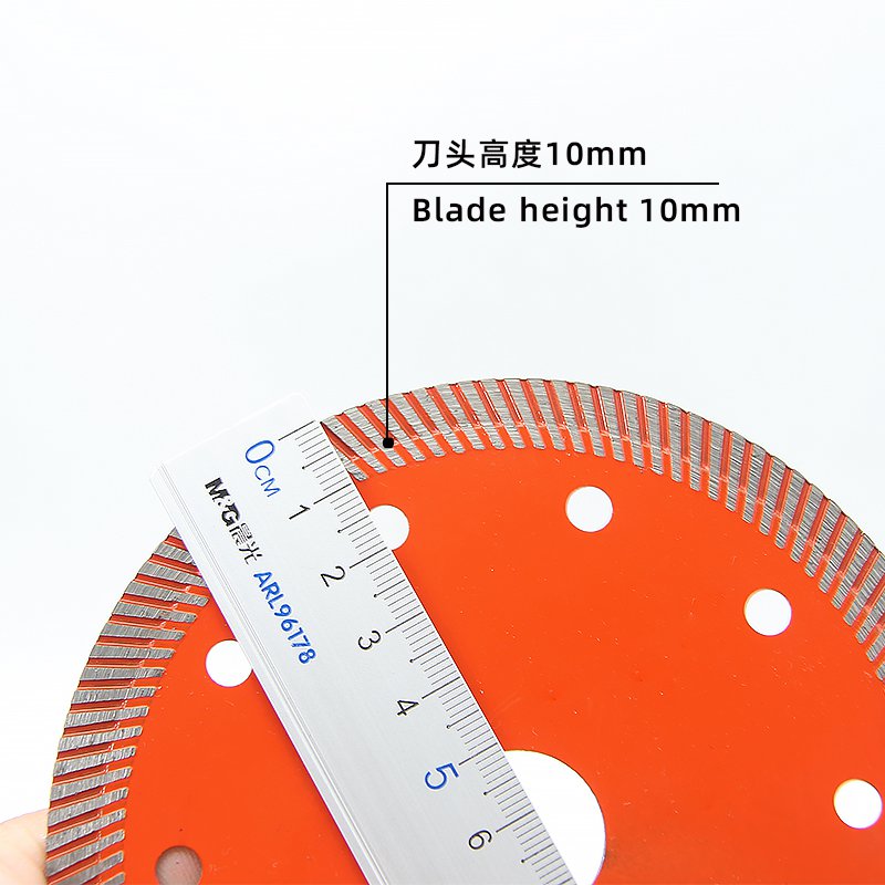 125mm Thin Corrugated Tile Blade – 10mm Segment