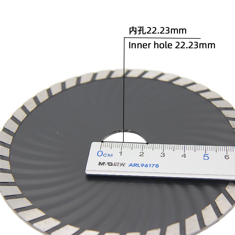 125mm Corrugated Stone Blade – 1.8mm Thickness
