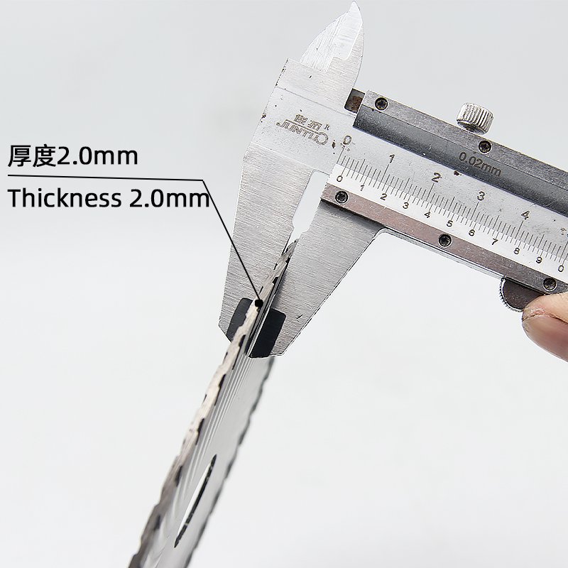 125mm Corrugated Stone Blade – 1.8mm Thickness
