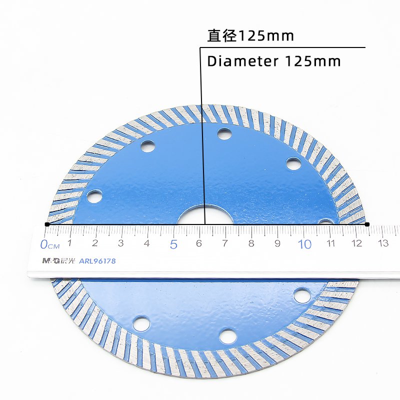 125mm Corrugated Stone & Tile Blade – 7mm Segment
