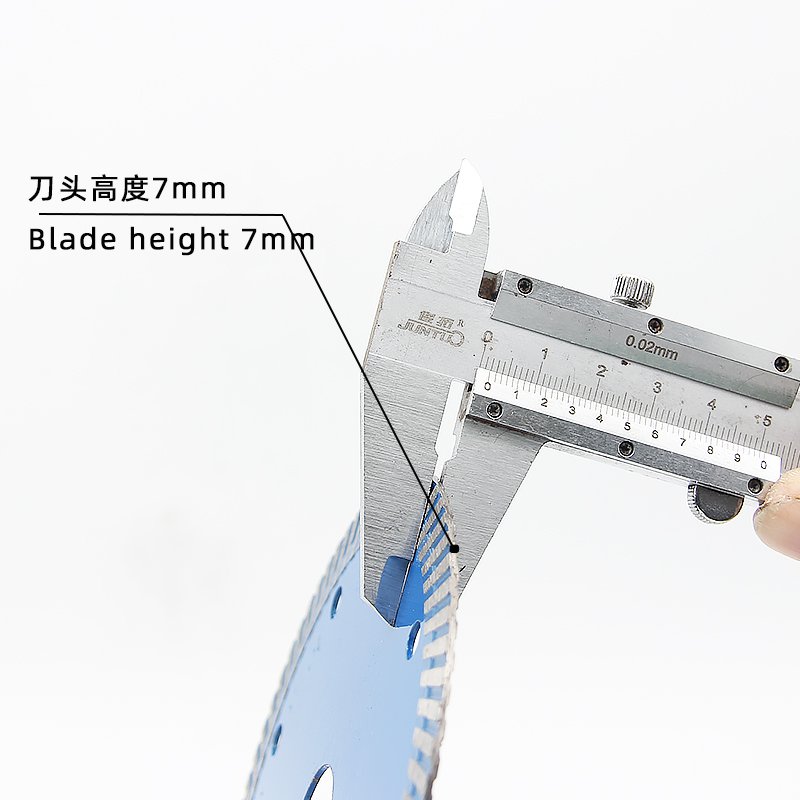 125mm Corrugated Stone & Tile Blade – 7mm Segment