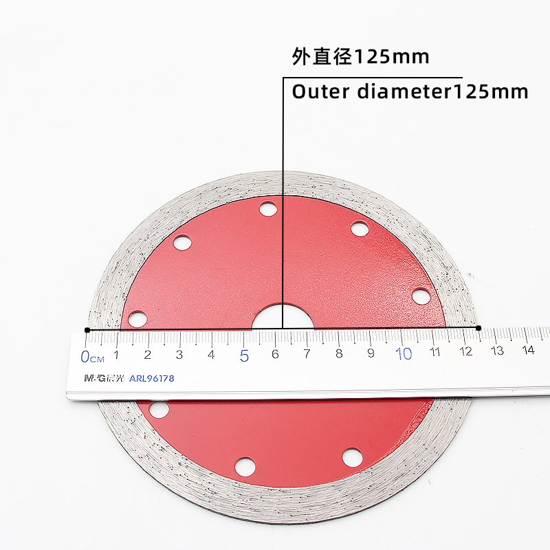 125mm Continuous Rim Wet & Dry Cutting Blade