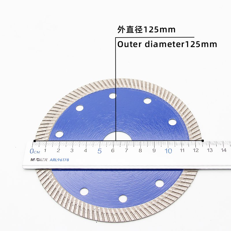 125mm Small Ripple Tile Blade – 10mm Segment