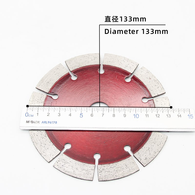 133mm Dry Cutting Stone Blade – 15mm Segment
