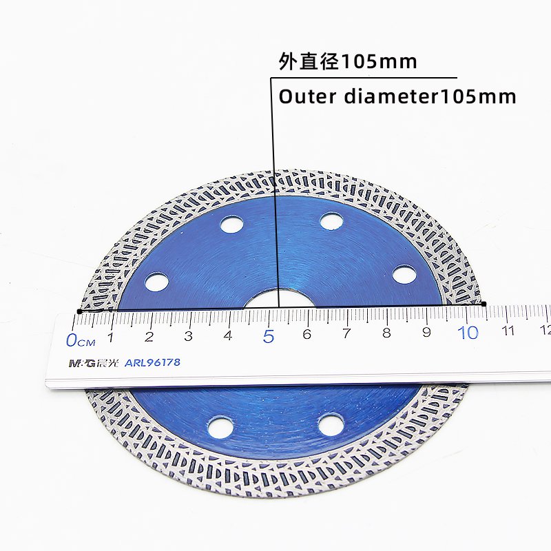 105mm K-Wave Ceramic Blade – Transparent Blue