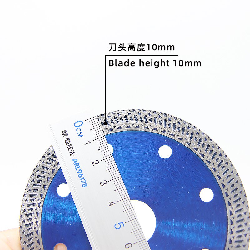 105mm K-Wave Ceramic Blade – Transparent Blue