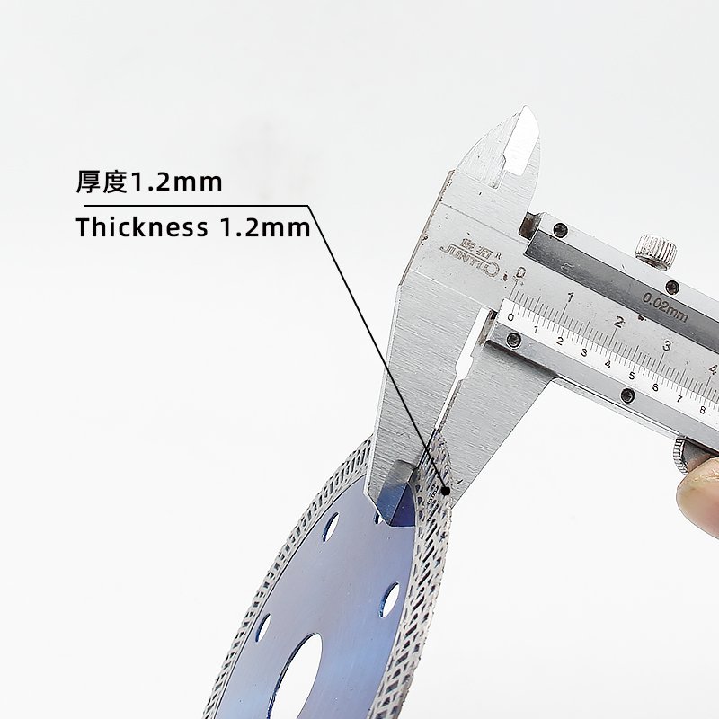 105mm K-Wave Ceramic Blade – Transparent Blue