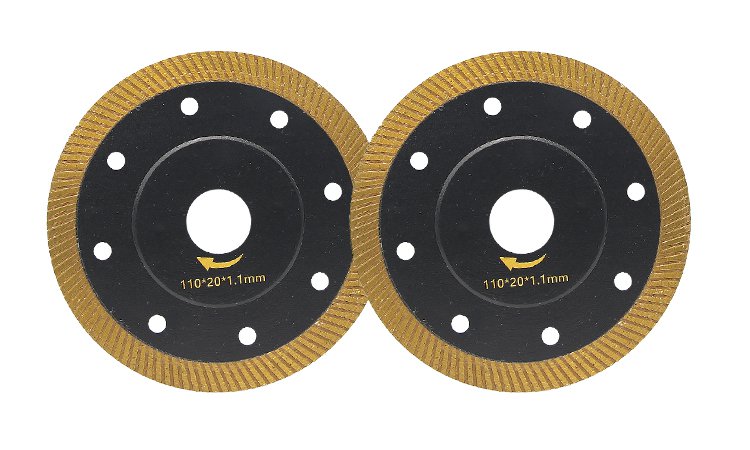 110mm Reinforced Flange Ceramic Tile Blade