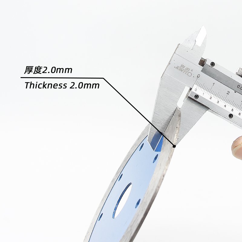 125mm Continuous Rim Wet Cutting Blade – 15mm Segment