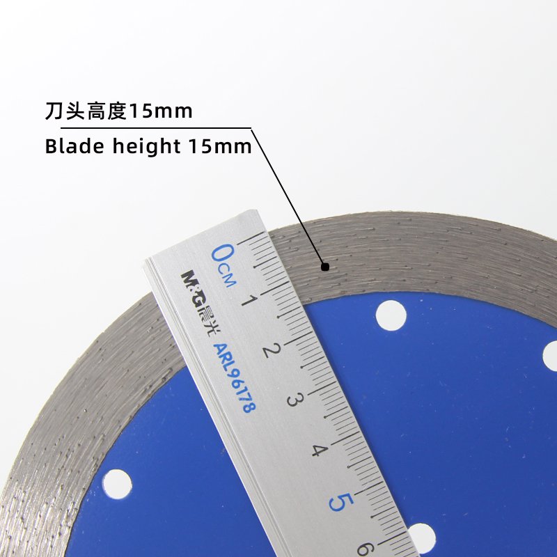 150mm Continuous Rim Wet Cutting Blade – 15mm Segment
